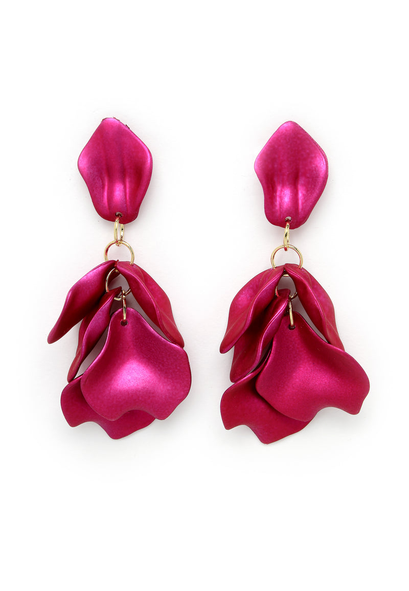 Rose Drop Earrings