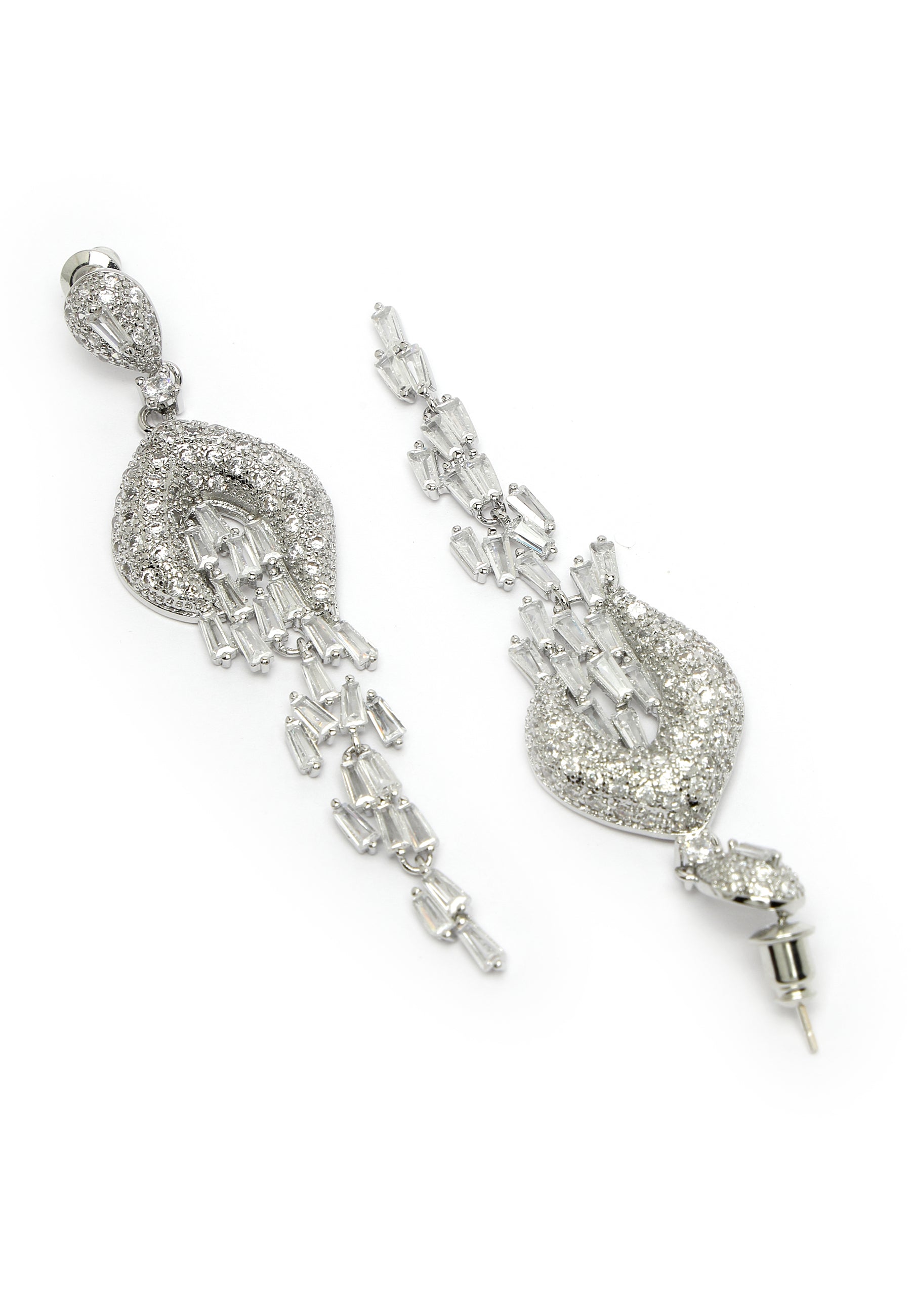 Cubic Zirconia Drop Earrings