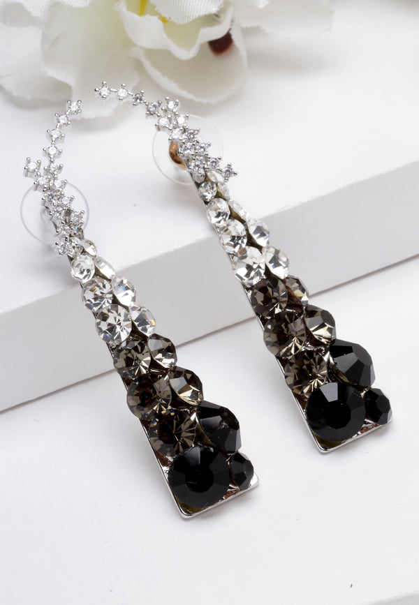 Crystal Studded Drop korvakorut