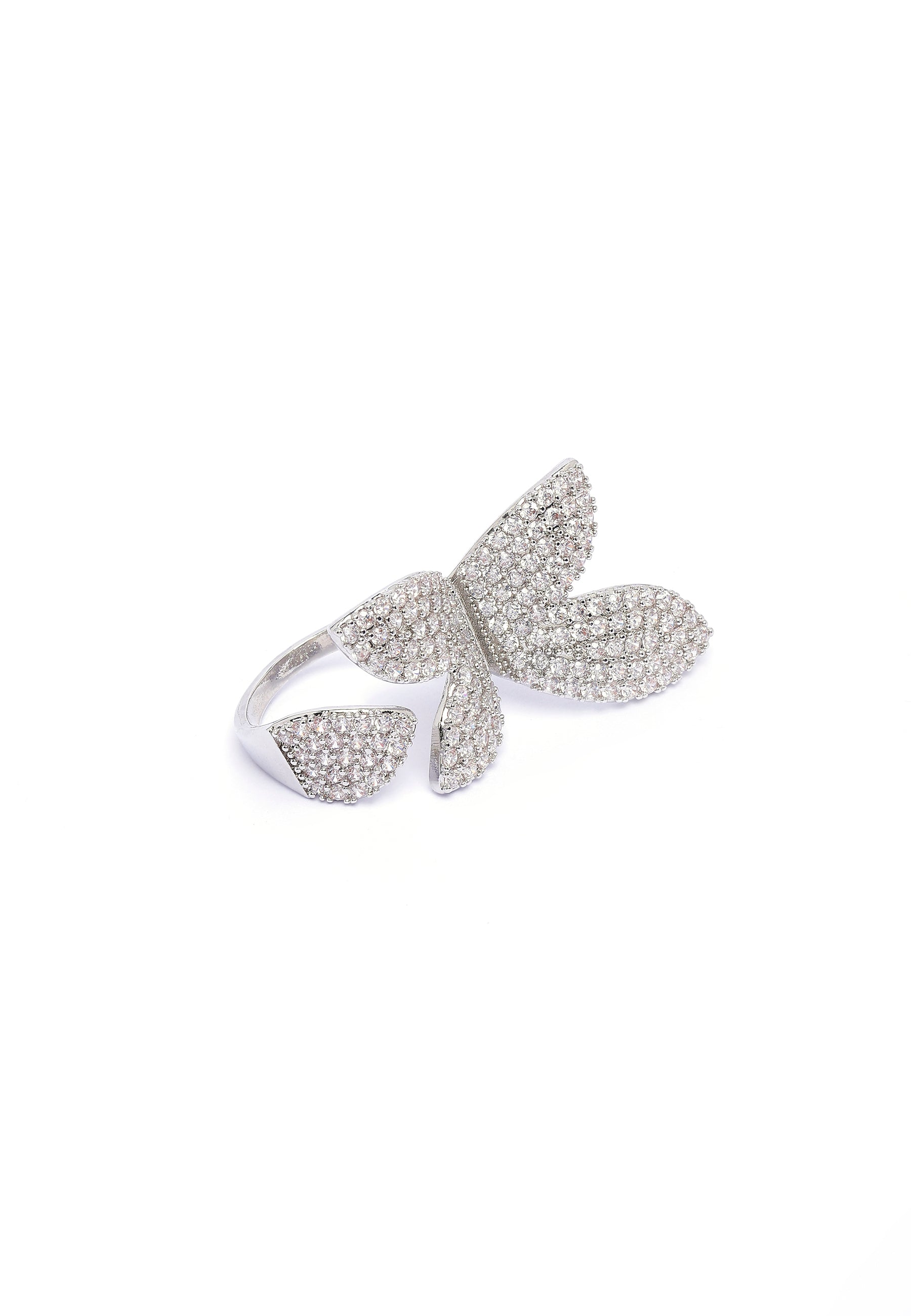 Silver Butterfly Ring