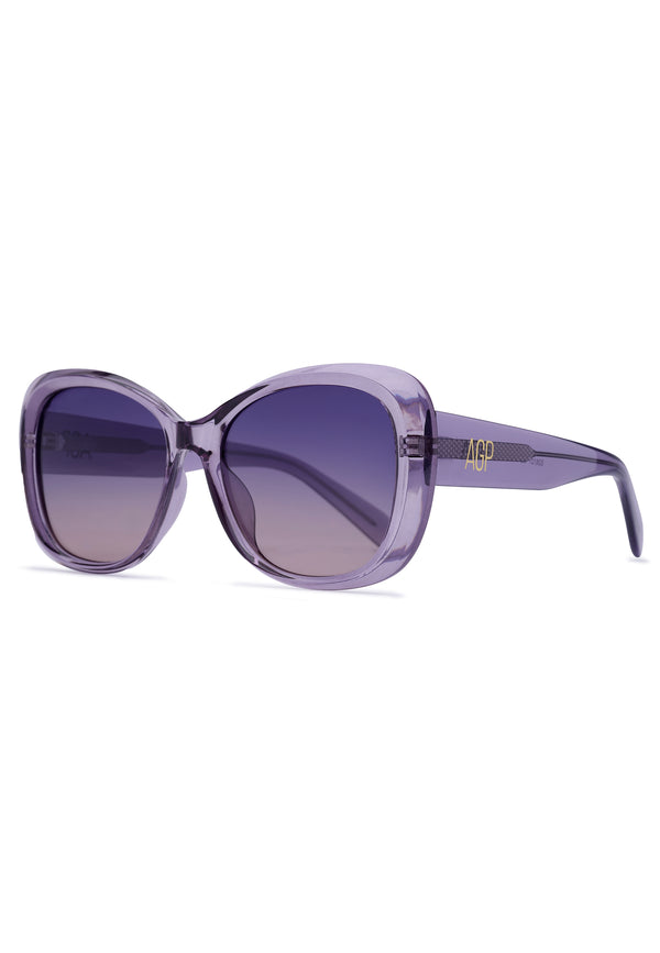 Lunettes de soleil polarisées élégantes en forme de papillon