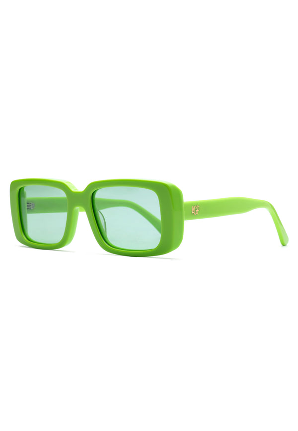 Lunettes de soleil rectangulaires audacieuses d'inspiration rétro
