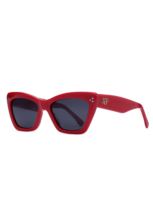 Lunettes de soleil rétro œil de chat puissantes