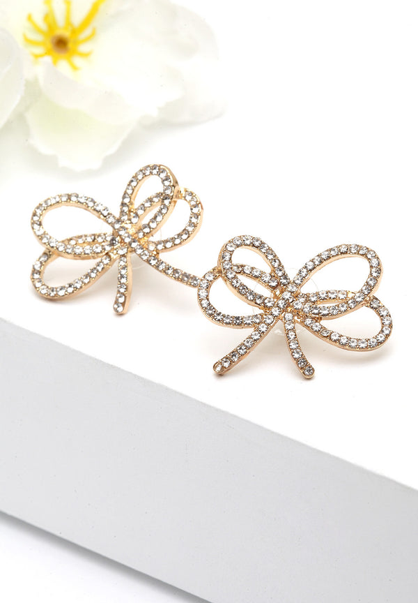 Simple And Chique Bow Studs