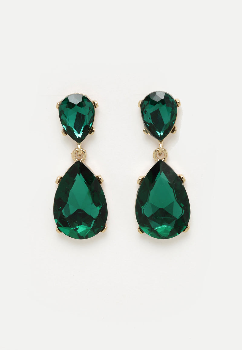 Luxury Crystals Drop Earrings