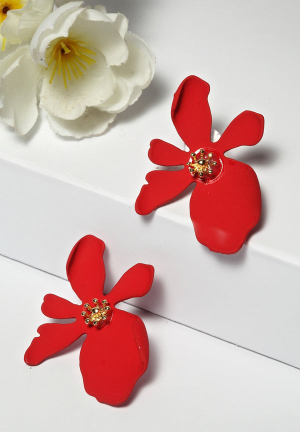 Florale Ohrstecker
